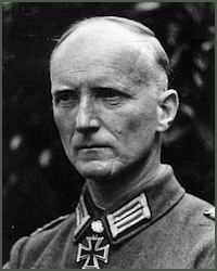 Portrait of General of Panzer Troops Maximilian Reichsfreiherr von Edelsheim