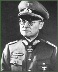 Portrait of General of Panzer Troops Hans-Karl Freiherr von Esebeck