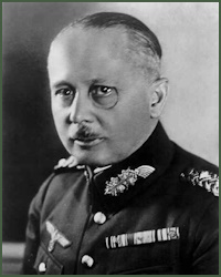 Portrait of Colonel-General Werner Freiherr von Fritsch