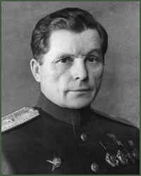 Portrait of Colonel-General of Aviation-Engineering Service Sergei Vladimirovich Iliushin