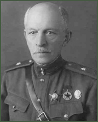Portrait of Major-General of Technical-Engineering Service Vladimir Aleksandrovich Kreichman