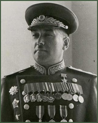 Portrait of Lieutenant-General of Tank Troops Semen Moiseevich Krivoshein