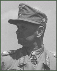 Portrait of General of Mountain Troops Hubert Lanz