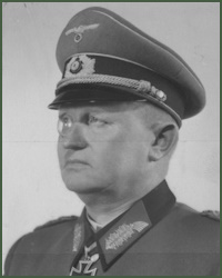 Portrait of General of Panzer Troops Heinrich Diepold Georg Freiherr von Lüttwitz