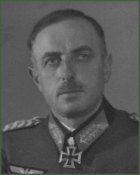 Portrait of General of Panzer Troops Smilo Walther Hinko Oskar Konstantin Wilhelm Freiherr von Lüttwitz