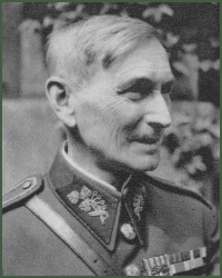 Portrait of Army General Zdeněk Novák