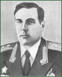 Portrait of Lieutenant-General of Aviation Serafim Aleksandrovich Pestov