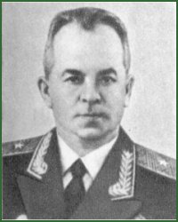 Portrait of Major-General of Aviation Boris Fedorovich Sveshnikov