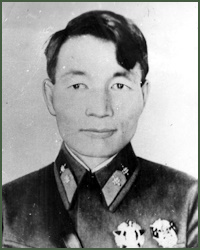 Portrait of Division-Commander Zhamsrangiin Tseren