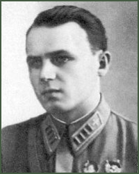 Portrait of Major-General of Aviation Valentin Petrovich Ukhov