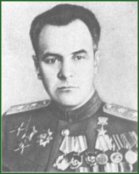 Portrait of Lieutenant-General of Aviation Aleksandr Vasilevich Utin
