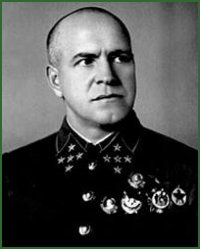 Portrait of Marshal of Soviet Union Georgii Konstantinovich Zhukov