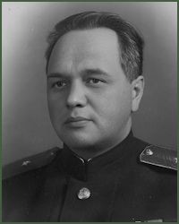 Portrait of Major-General of Tank-Engineering Service Nikolai Mikhailovich Zinovev